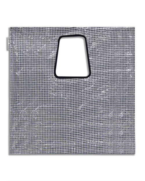 CHARCOAL REVERSIBLE BAG (L)