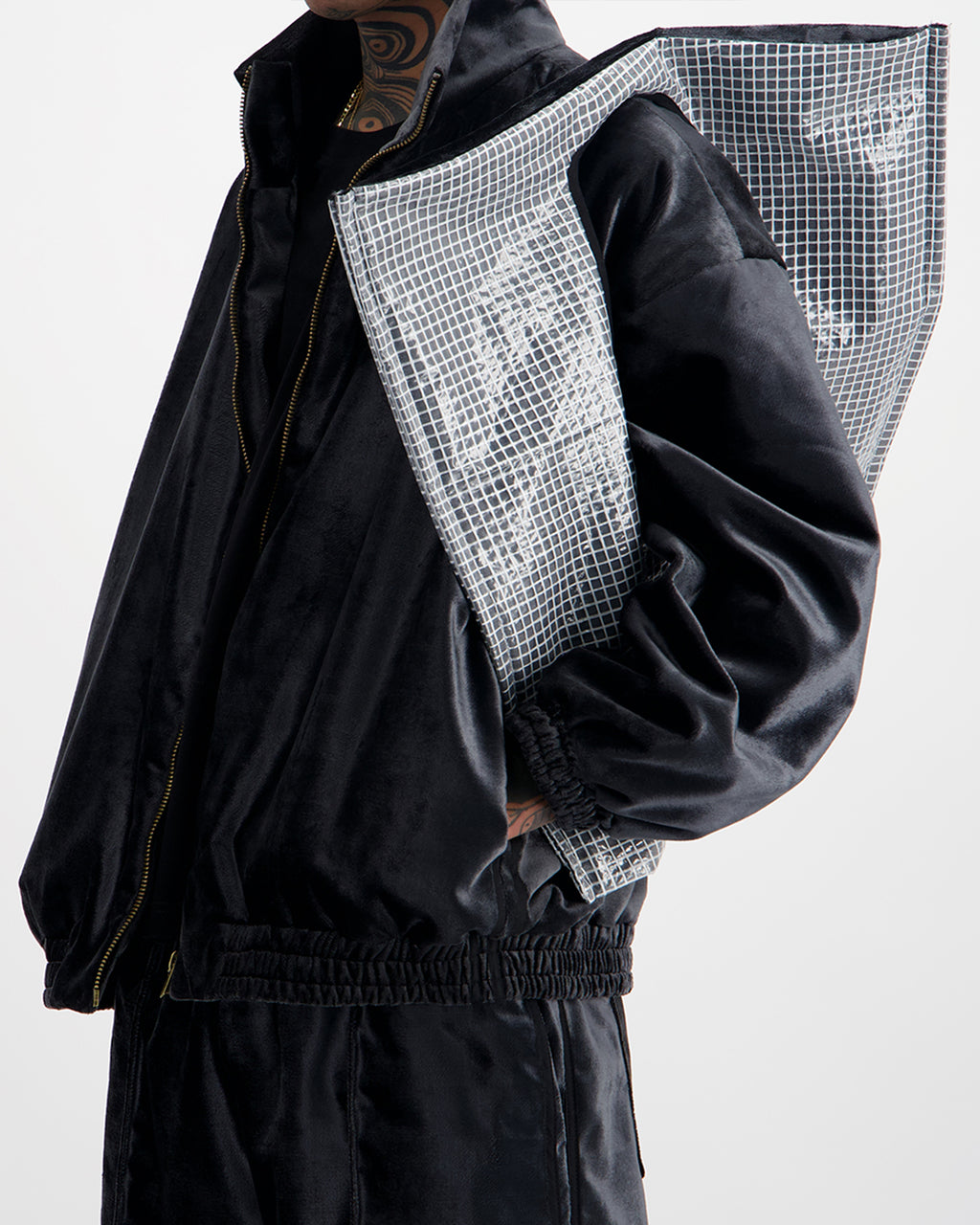 CHARCOAL REVERSIBLE BAG (S)