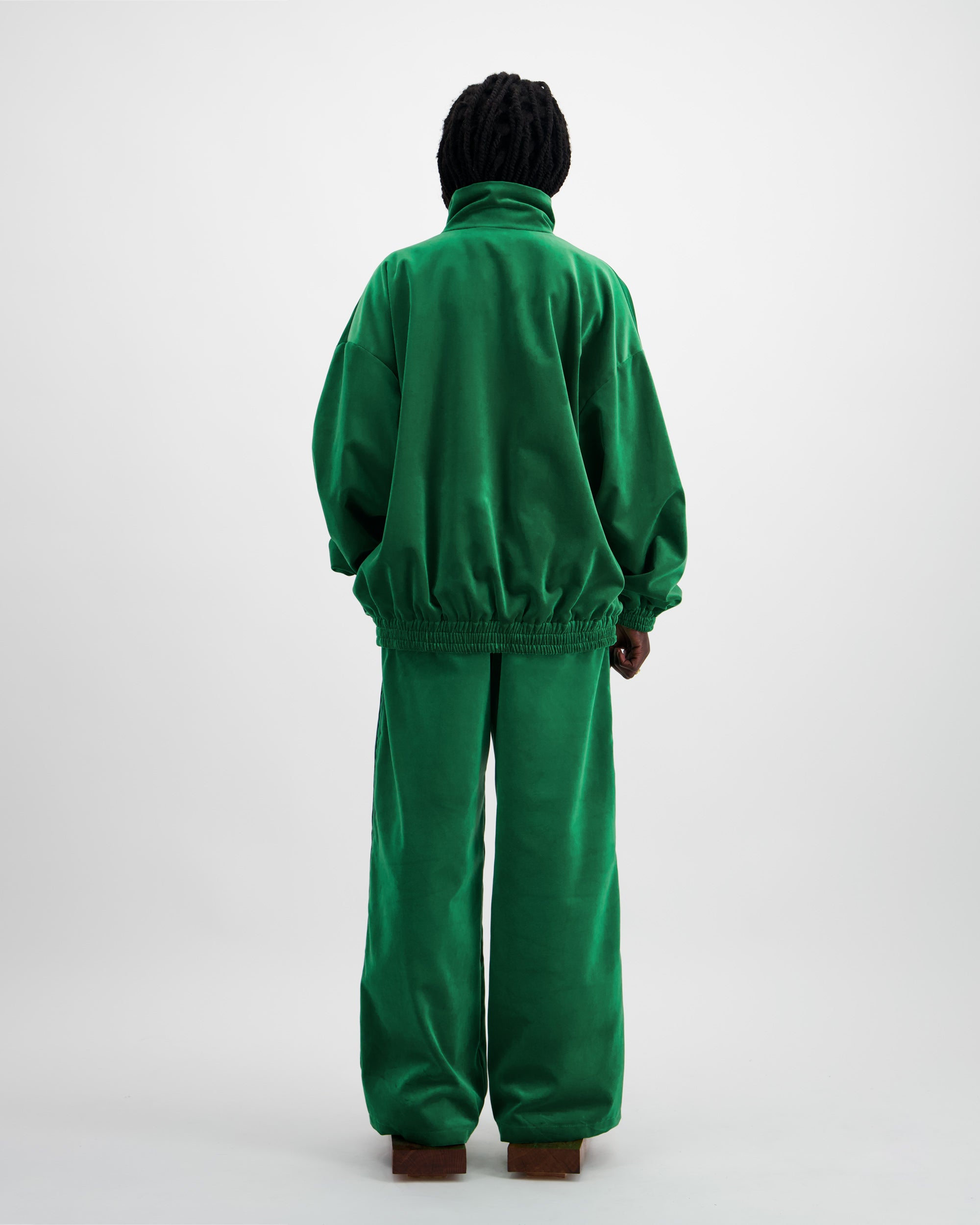 ELECTRIC THYME VELVET VEST