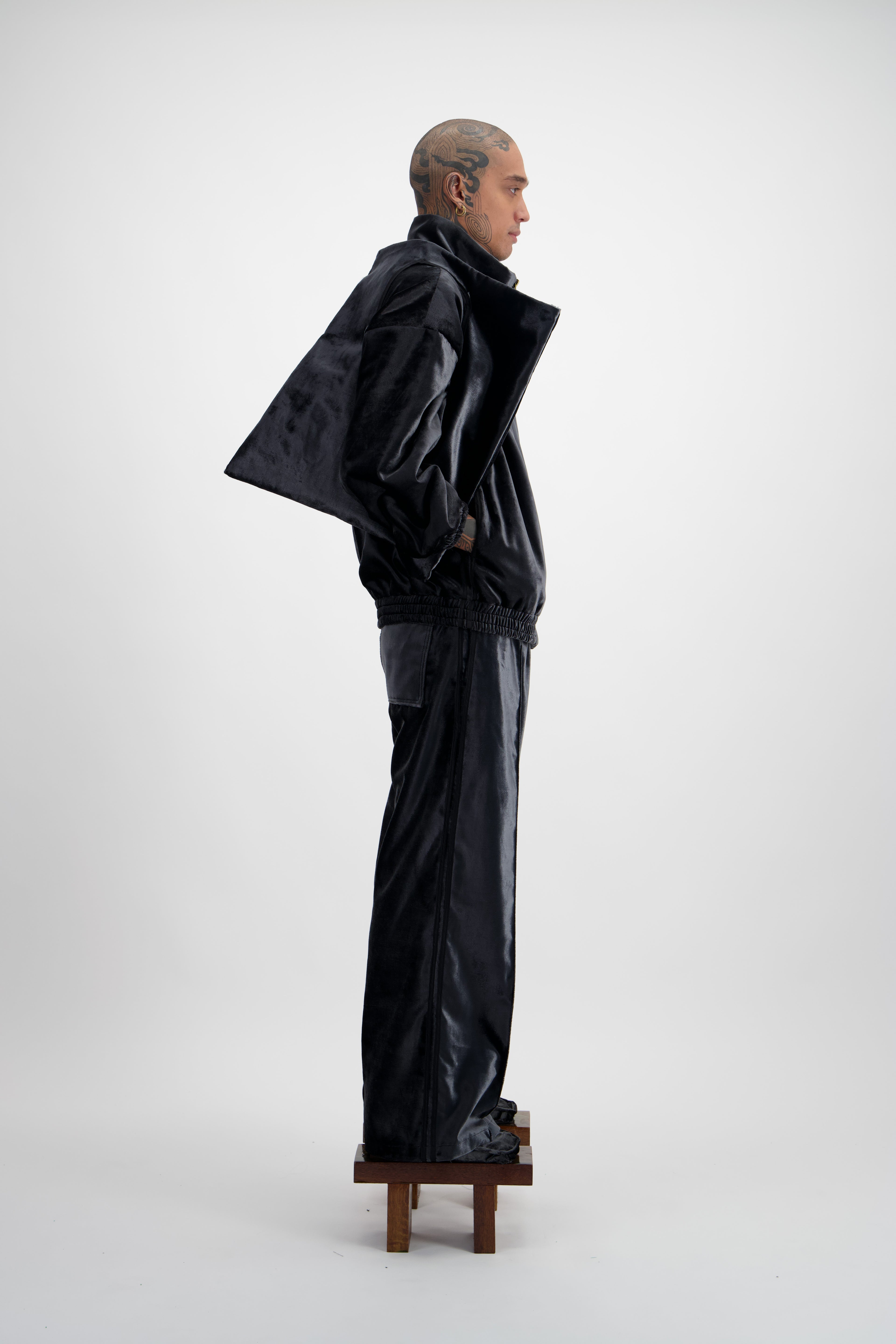 CHARCOAL REVERSIBLE BAG (S)